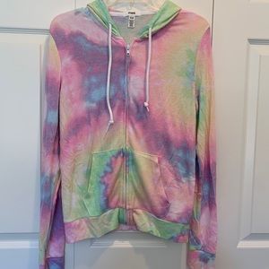 VS Pink Tie-Dye Sweatshirt